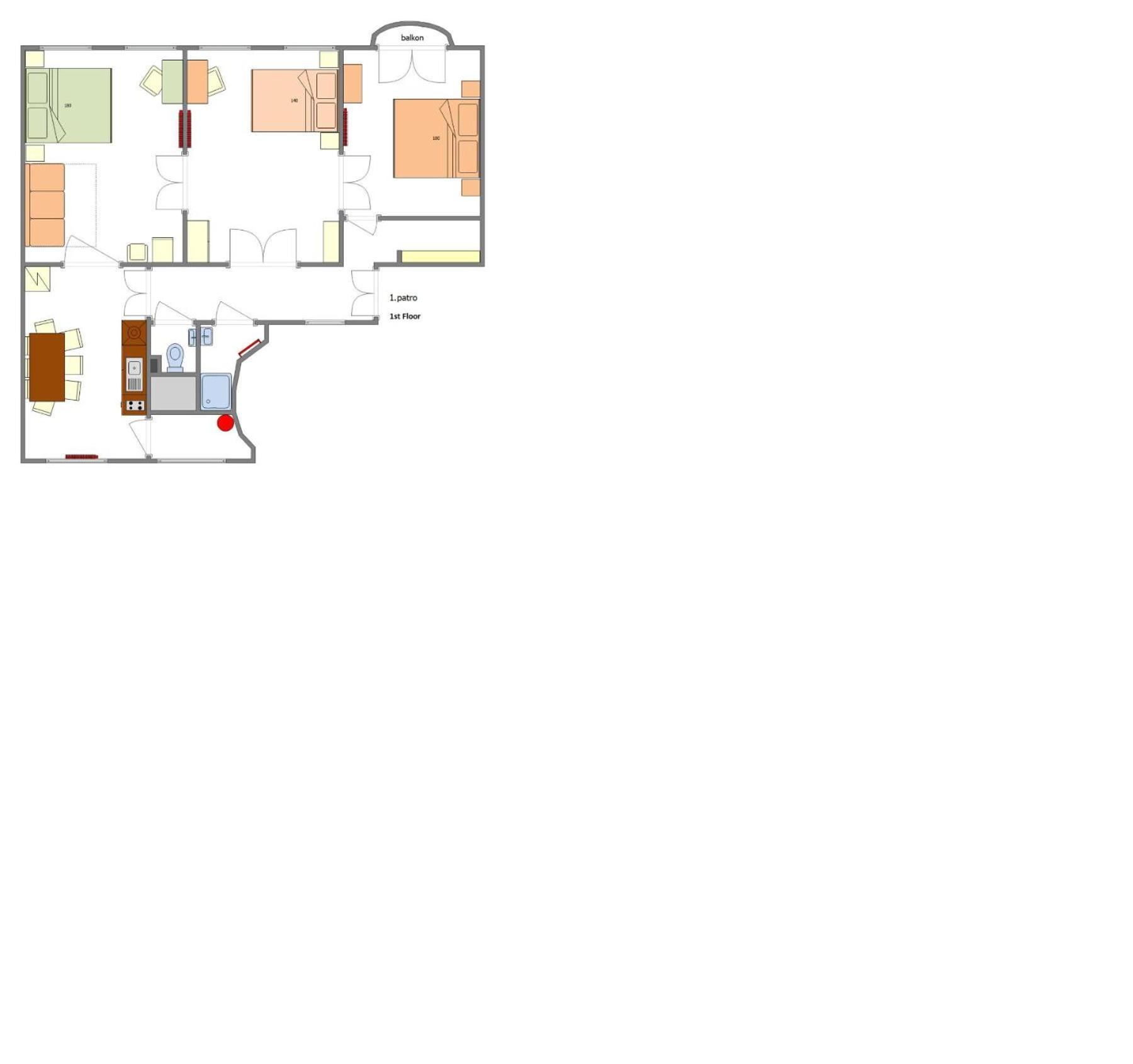 For Celebrations Spacious 3Bdr Apartment With Balcony 프라하 외부 사진